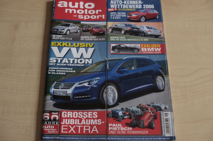 Deckblatt Auto Motor und Sport (16/2006)